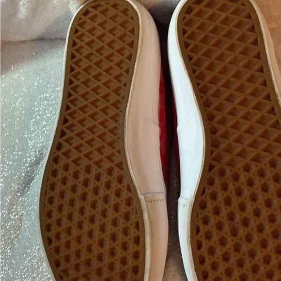 Men’s red vans size 8 $40 - Picture 4 of 5